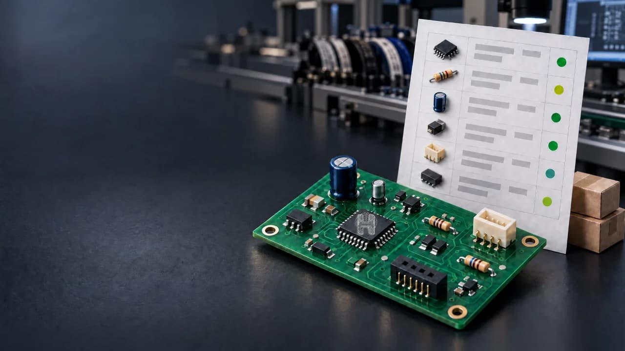PCB BOM, bill of materials